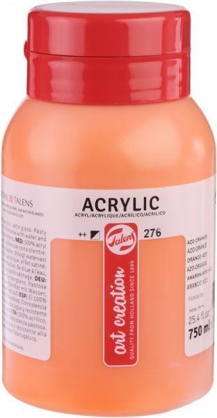 Фарба акрилова (276) AZO Помаранчевий 750 мл Talens Art Creation Royal Talens
