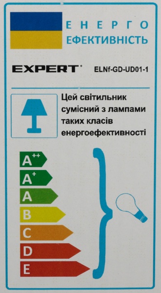 Светильник парковый Expert Light Betta E27 25 Вт IP65 черный ELNf-GD-UD01-1 