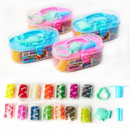 Моделін Скринька 14 кольорів + 3 форми