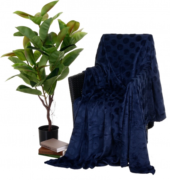 Плед Сапфир 220x200 см синий La Nuit 