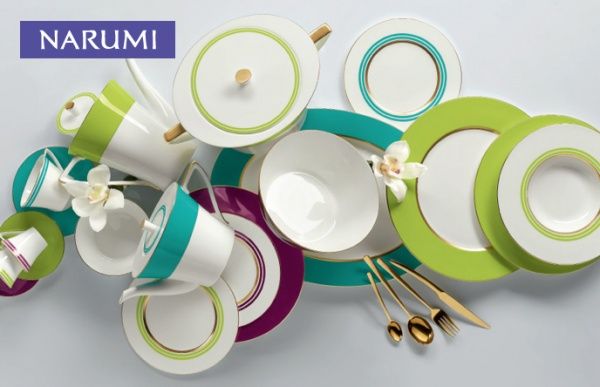 Сервиз столовый Chambery Black 28 предметов на 6 персон Narumi