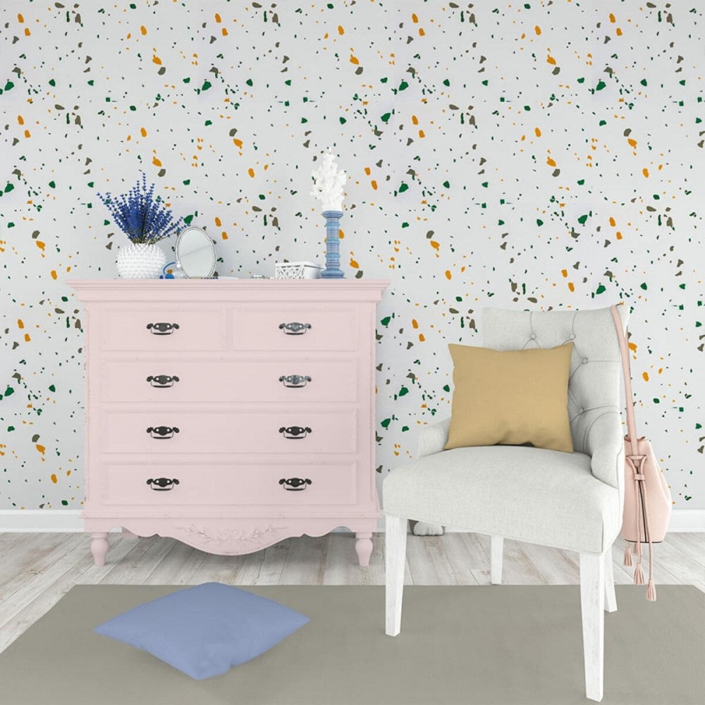 3D-панель с ПВХ самоклеящаяся Sticker Wall желто-зеленый 600х300х2 мм (SW-00001676)