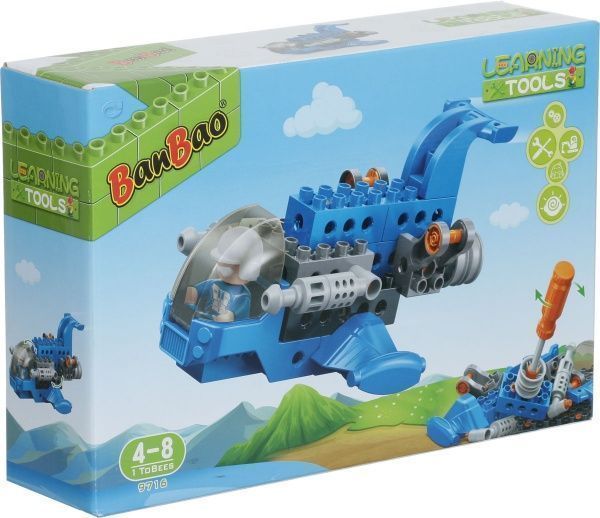 Конструктор BanBao Великі блоки Літак