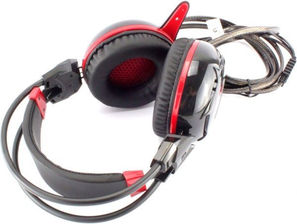 Гарнітура A4Tech G300 Bloody black/red 