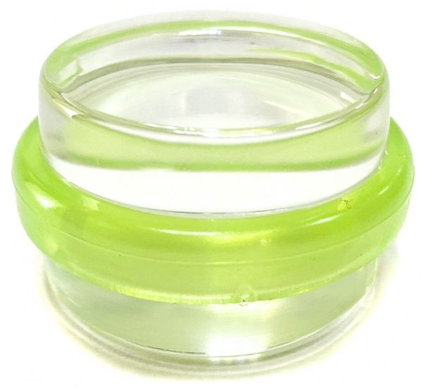 Стопор дверной GISDALIA Стопор дверной прозрачний с зеленым кольцом прозрачный