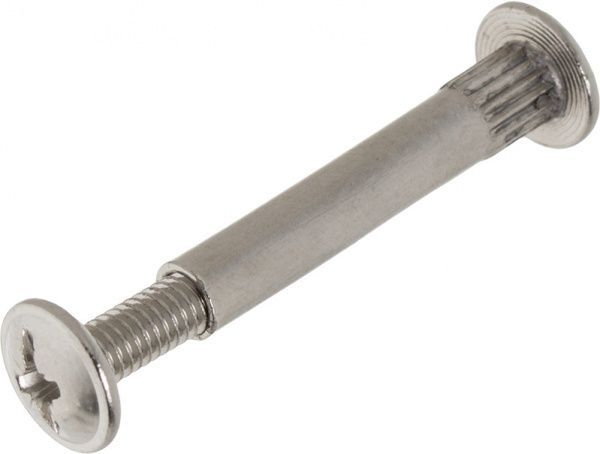 Болт стяжний декоративний міжсекційний М4 10 шт хром