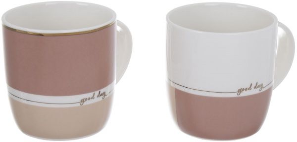 Чашка Good Day Beige360 мл фарфор Fiora