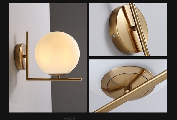 Бра Altalusse INL-5102W-01 1x40 Вт E27 золото 