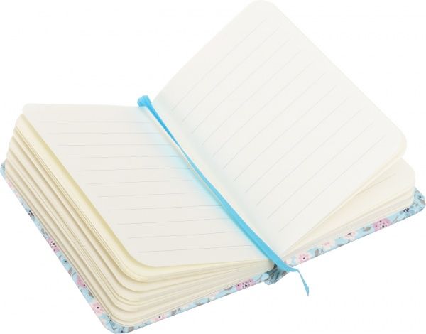 Блокнот Перші квіти 10,5x7,5 см блакитний