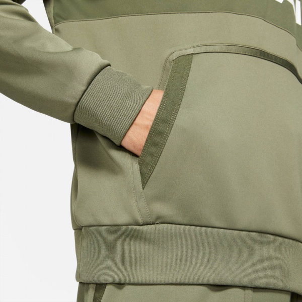 Джемпер Nike M NSW AIR PK JKT DA0203-222 р. 2XL оливковий