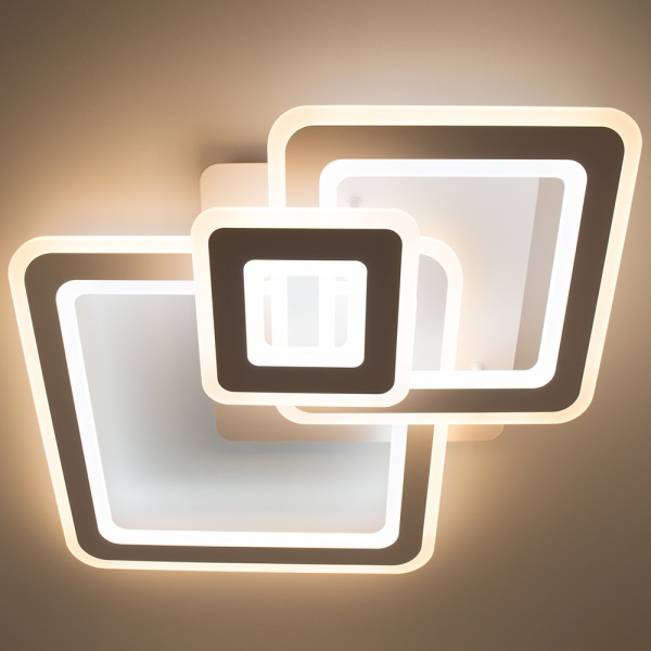 Люстра світлодіодна Luminaria S700/600 124 Вт білий матовий TRIPLEX SQUARE 124W S 