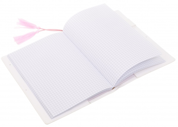 Книга для записей Летние нотки с кисточками А5 80 листов клетка