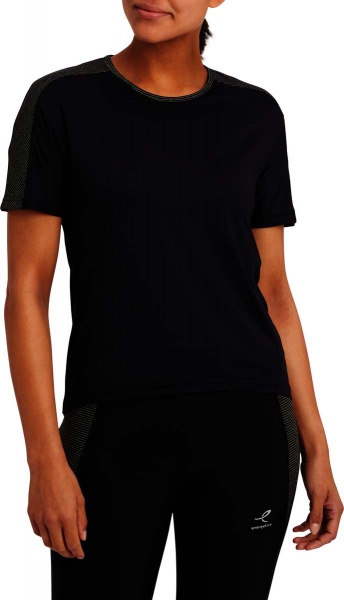 Футболка Energetics Lory W 418968-900050 р.XS чорно-золотий