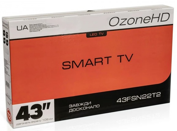Телевізор OzoneHD 43FSN22T2 43