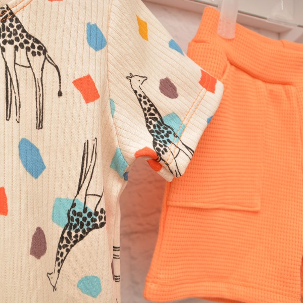 Комплект для хлопчиків Blanka Сафарі помаранчевий р.98 110250 