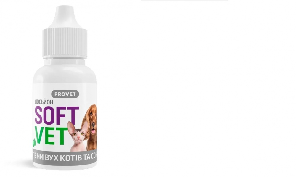 Лосьйон ProVET SOFTVET для гігієни вух 15 мл