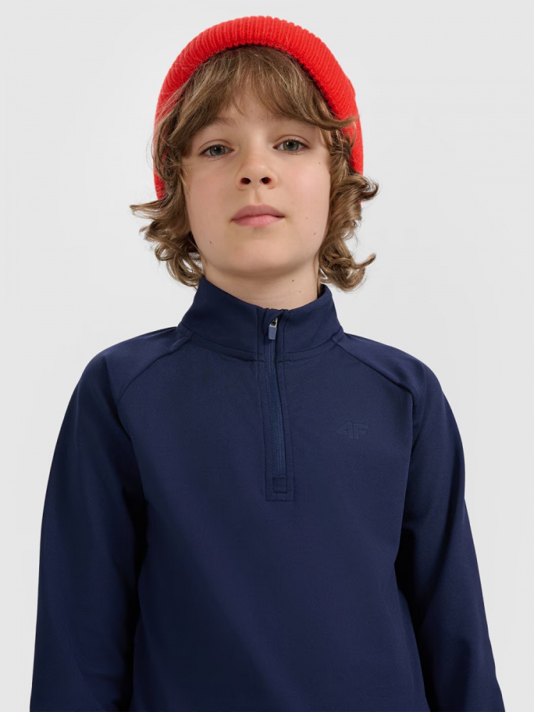 Джемпер 4F BRUSHED UNDERWEAR U106 4FJWAW25UBRUU106-31S р.128 синій