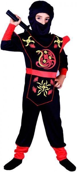 Костюм дитячий карнавальний Девілон Малюк Ніндзя р.92 чорний EE208A 
