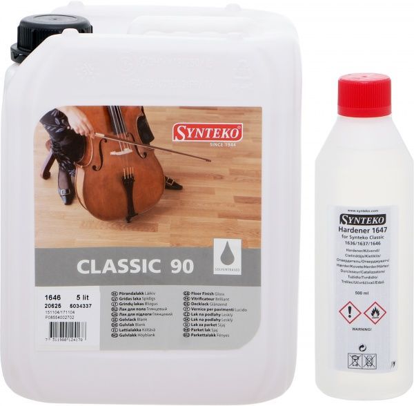 Лак паркетний CLASSIC 90 SYNTEKO глянець 5 л