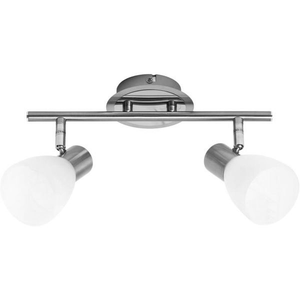 Спот Accento lighting 2x40 Вт E14 сатин ALIN-Ella-2 