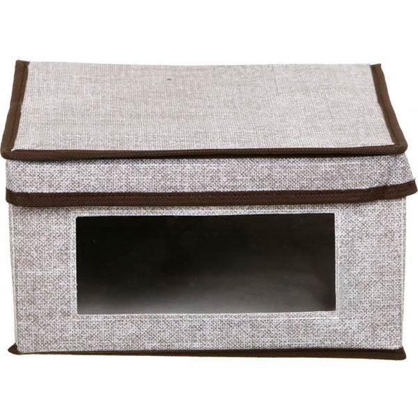 Короб складной с кришкой Handy Home ESH07 серый 150x300x280 мм