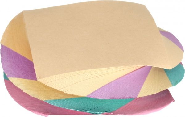 Бумага для заметок Спираль зебра 85х85 мм 400 шт. Economix