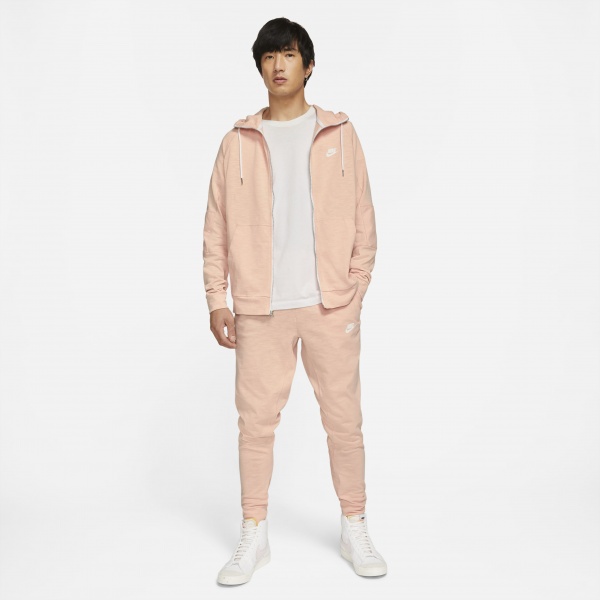 Джемпер Nike M NSW ME FZ LTWT HOODIE MIX CZ9848-800 р. S рожевий