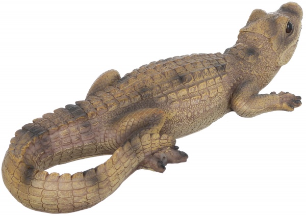Декоративная фигура плавающий Крокодил 30x11x5 см MG2494120