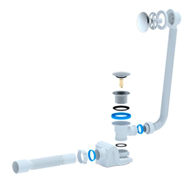 Сифон для ванны Ani Plast EC656GKEU