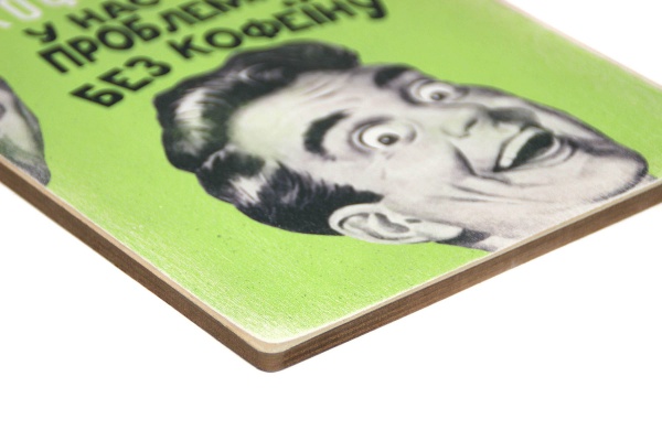 Постер деревянный 