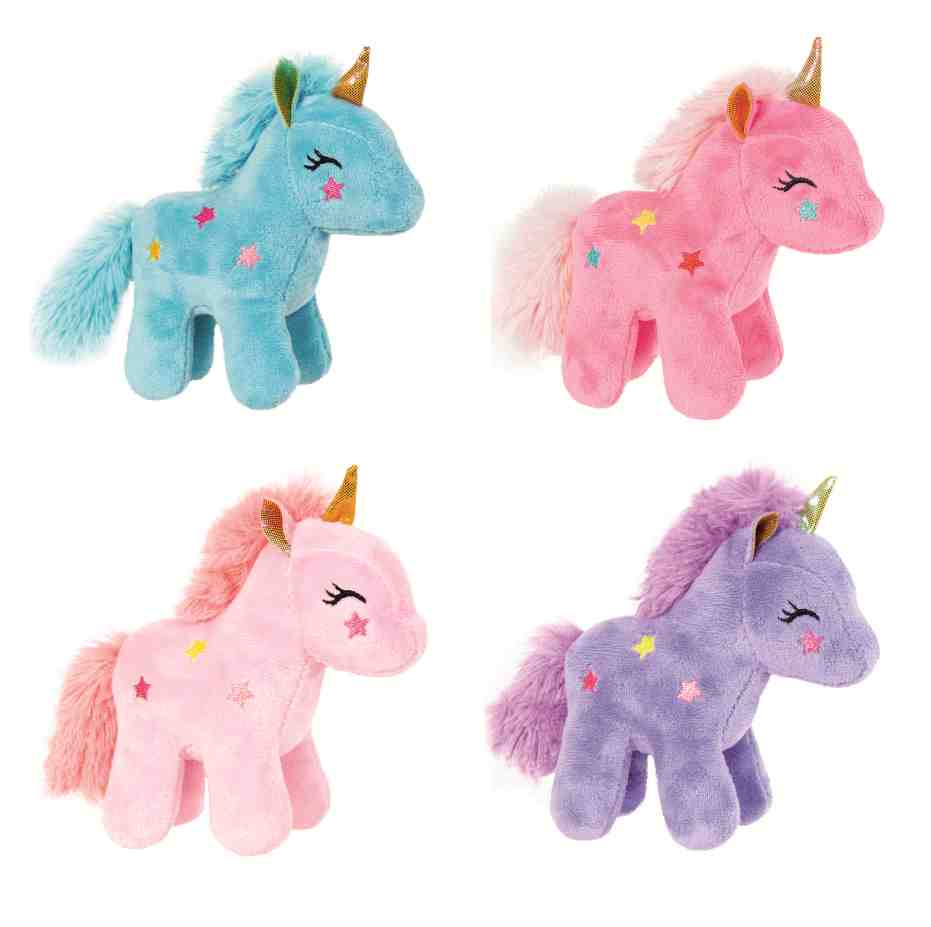 Мягкая игрушка Stip Единорог 13 см разноцветный