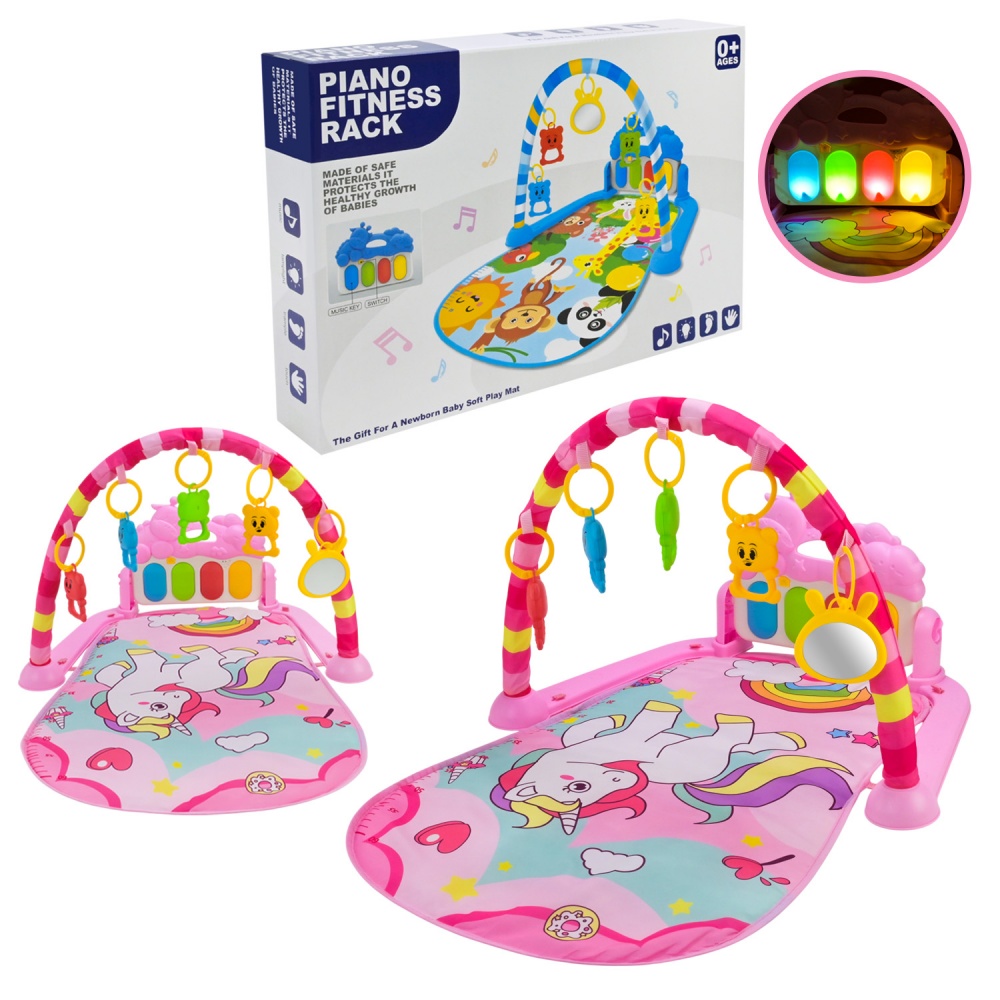 Ігровий килимок Shantou з брязкальцями + музикальна панель з великими клавішами YT602