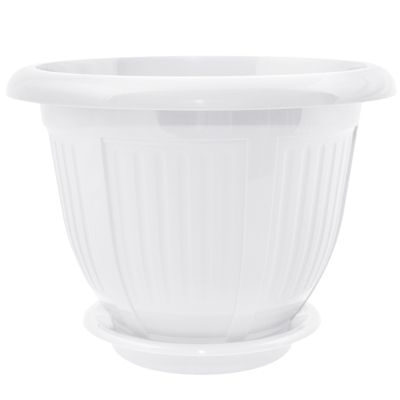 Горшок Волна UP20443W белый