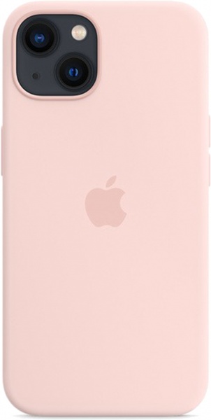 Чохол-накладка Apple Silicone Case with MagSafe для Apple iPhone 13 chalk pink (MM283ZE/A)