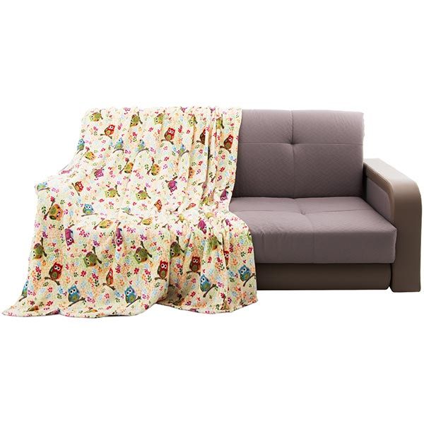 Плед мікрофібра Underprice Сова на гілці 160x200 см