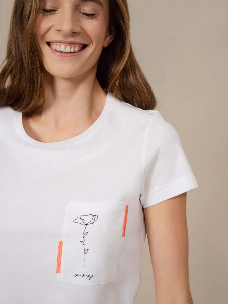 Футболка Outhorn HOL22-TSD614-10S р.S білий