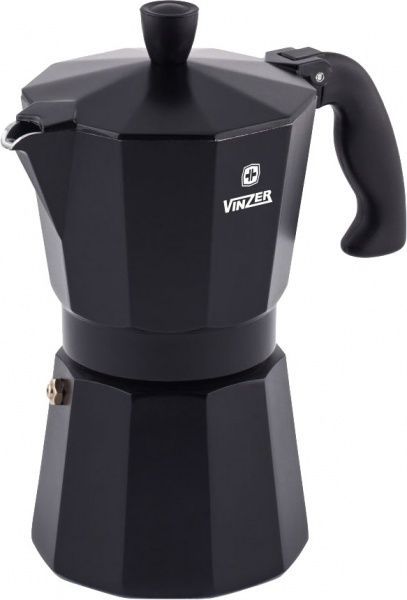 Кофеварка гейзерная Moka Nero на 6 чашек 330 мл 89395 Vinzer