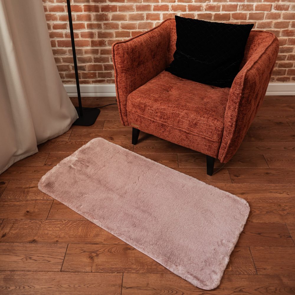 Ковер Dariana TWEED розовый 75x150 см