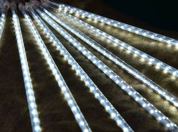 Електрогірлянда біла світлодіодна (LED) 384 ламп 0,5 м