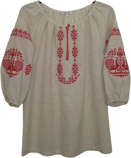 Вишиванка Едельвіка р. XL лляний 251-19/00 