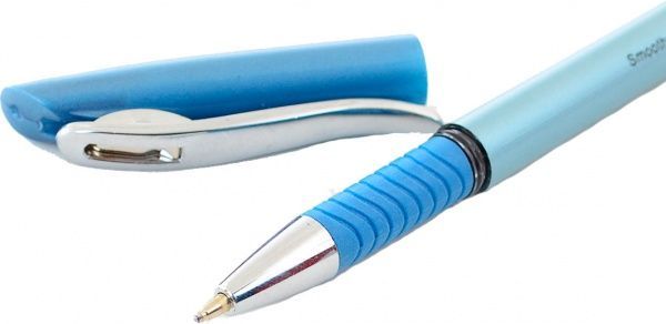 Ручка шариковая Cello Superglide масляная синяя 1 мм 