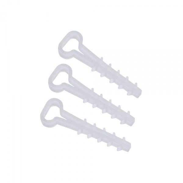 Дюбель-елка плоский Expert 10х5 мм 100 шт. прозрачный 