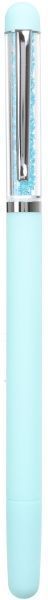 Ручка гелевая бирюзовая Сияние 
