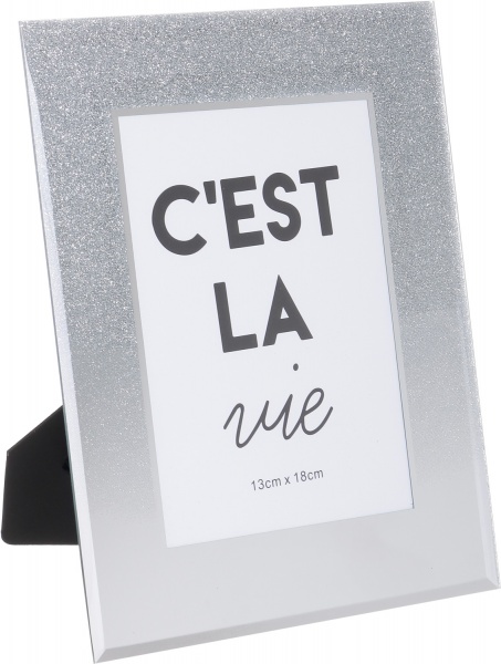 Рамка для фото C'est La Vie 1 фото 13х18 см серебряный 
