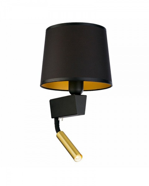 Бра Nowodvorski Chillin 1x40 Вт E27 чорний 8213 