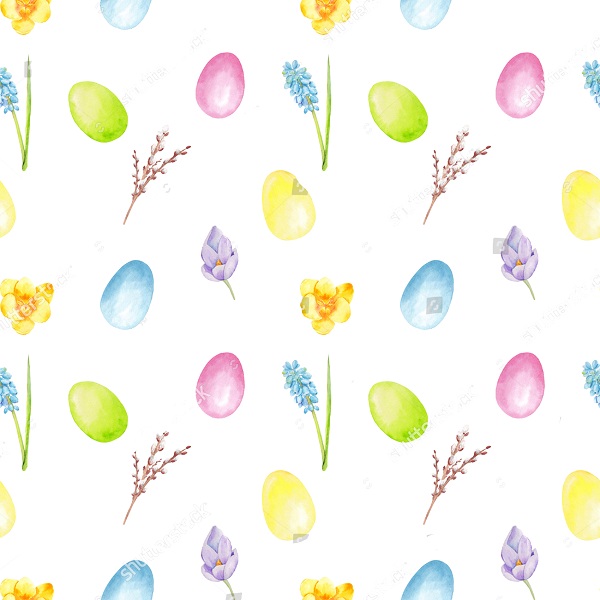 Салфетки столовые Silken Пасхальные яйца с цветочками 33х33 см 18 шт.