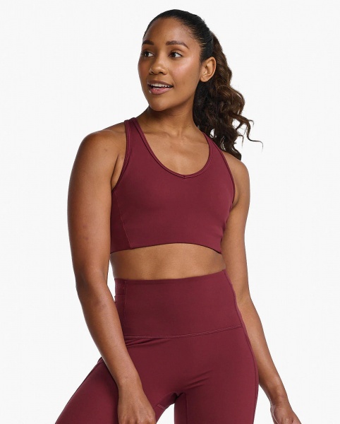 Бра 2XU Motion Racerback Bra WR6998a_TRU/TRU р.M червоний