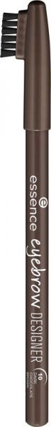 Олівець для брів Essence Eyebrow Designer №10 dark chocolate brown 1 г