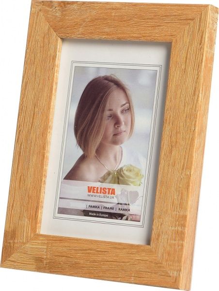 Рамка для фотографії зі склом Веліста 27N-14188-1v 21х30 см пісочний 