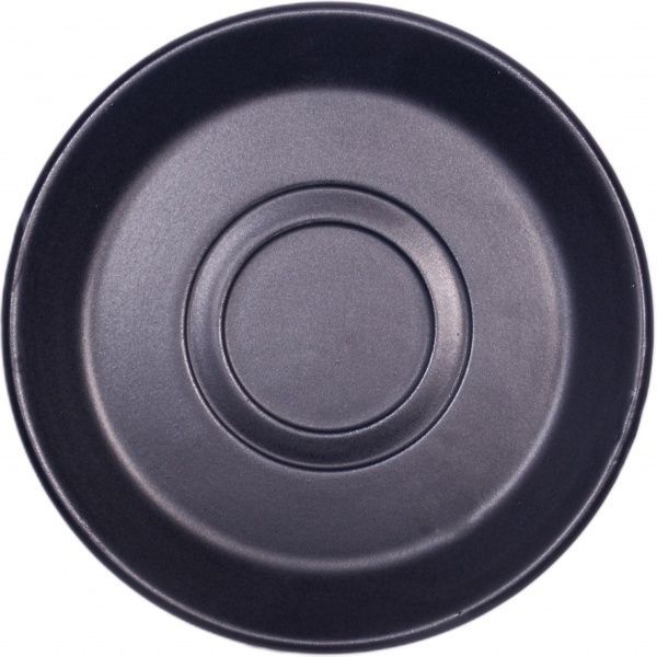 Блюдце 15,5 см Блек Мат Manna Ceramics
